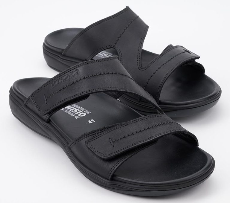 Mephisto STAN Heren Sandaal - Zwart